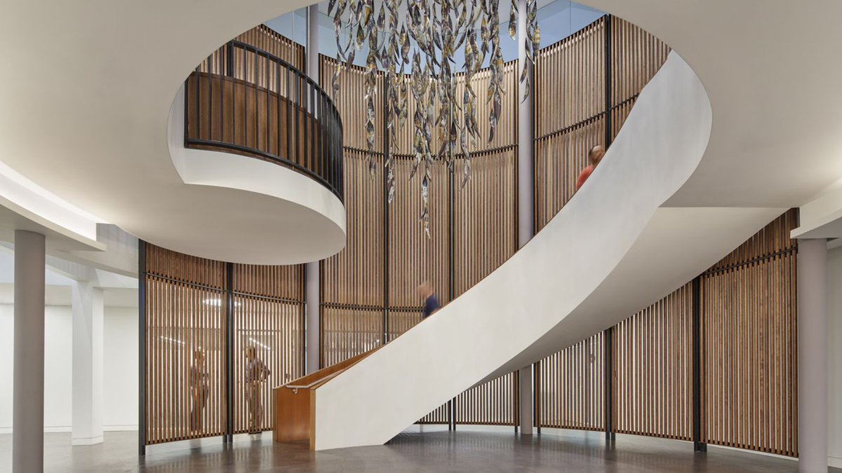 blankandcables's tweet photo. @KaporCenter#downtownoakland we installed two semi-circle #customstaircase #innovativeworkspace #redwoodveneer
https://t.co/VmGaIM1Kar https://t.co/8OqPS8RPs9