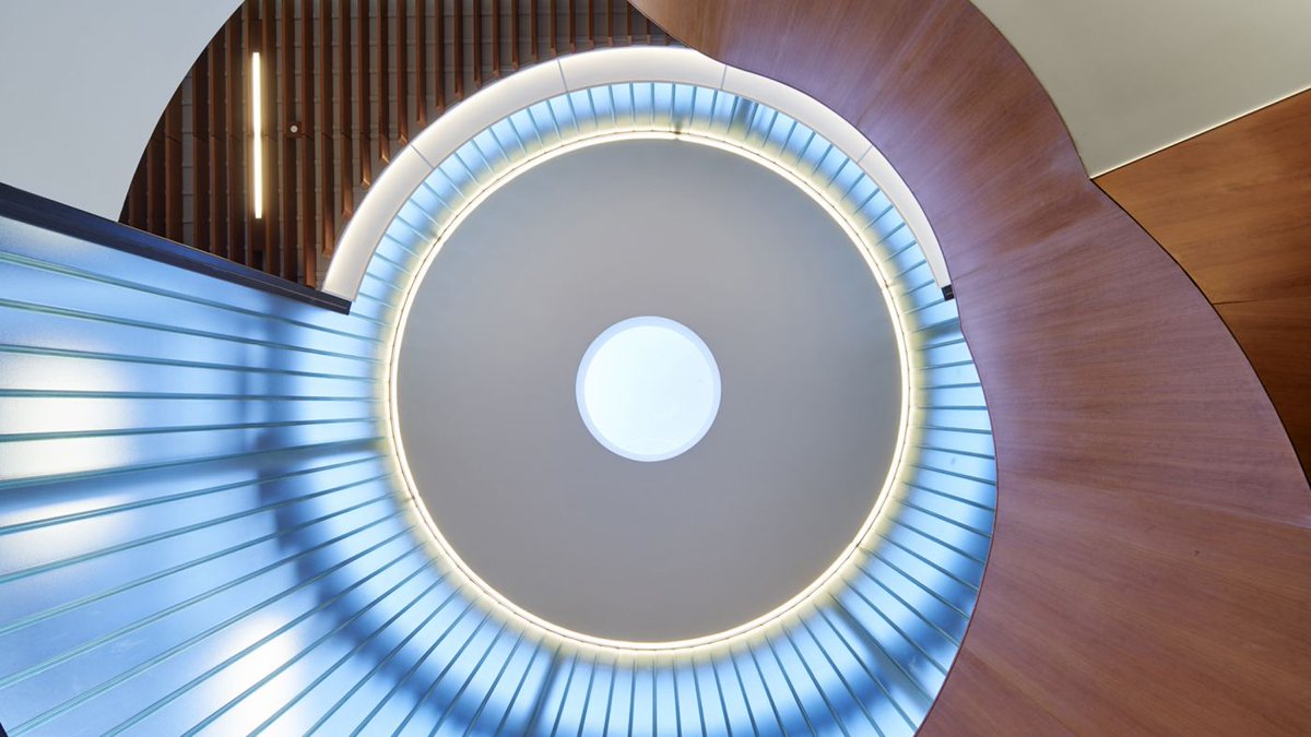 blankandcables's tweet photo. @KaporCenter#downtownoakland we installed two semi-circle #customstaircase #innovativeworkspace #redwoodveneer
https://t.co/VmGaIM1Kar https://t.co/8OqPS8RPs9