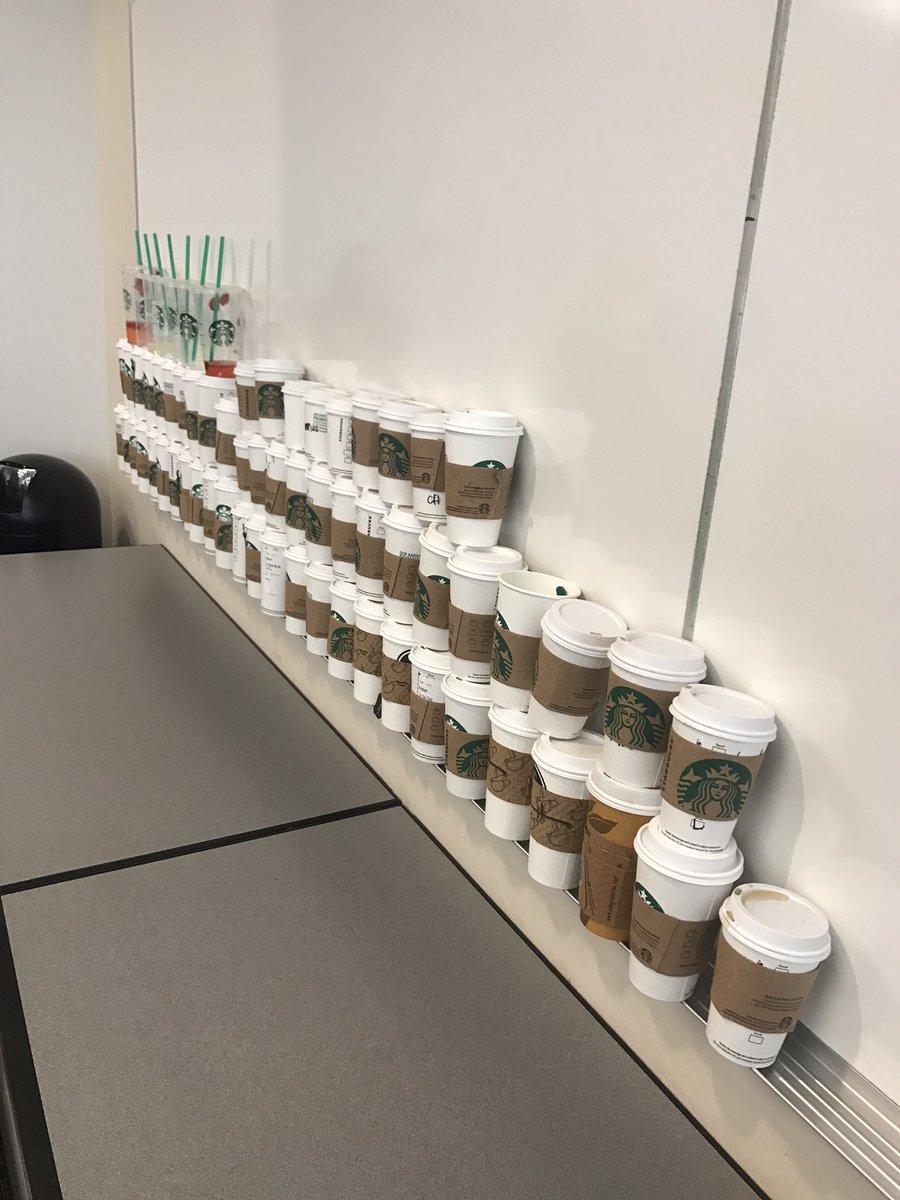 shockofthewave1's tweet photo. @PepGSEP EDOL students sure drink a lot of @Starbucks  #ShockoftheWave https://t.co/9H9sTZWfUp