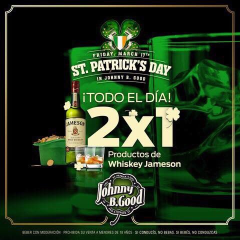 JBG_mza's tweet photo. Mañana TODO EL DIA! St Patricks ☘️🍺 https://t.co/3js70XXR0W