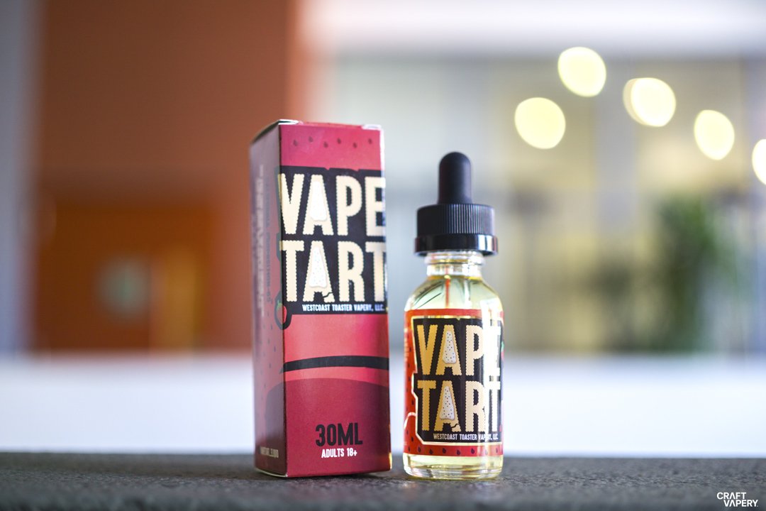 CraftVapery's tweet photo. A perfect strawberry toaster pastry in vape form! Who got some Lou Strawls by Vape Tart in their monthly box? https://t.co/wU4DS9WCk1