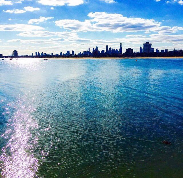 Blue-bird days at St Kilda! Use our promo-code ONEMILE for a late entry online 👊<a href="/MilkandCoAUS/">Milk & Co</a> <a href="/KidsCancerProj/">The Kids' Cancer Project</a>