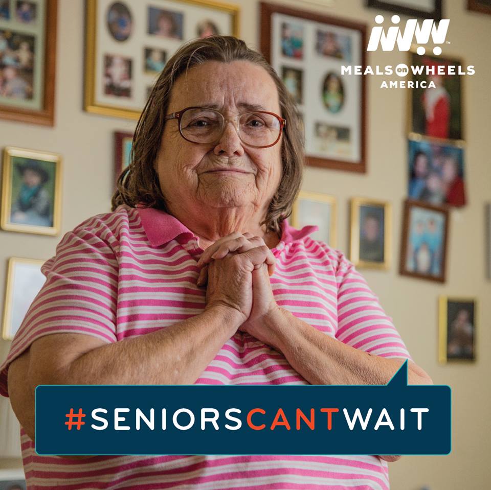 NoSeniorHungry's tweet photo. Want to help? Call the President &amp; your Members of Congress. https://t.co/HpcmCZbPi9 #MealsonWheels #Budget2017 #SeniorsCantWait https://t.co/itS6Ot3h5H