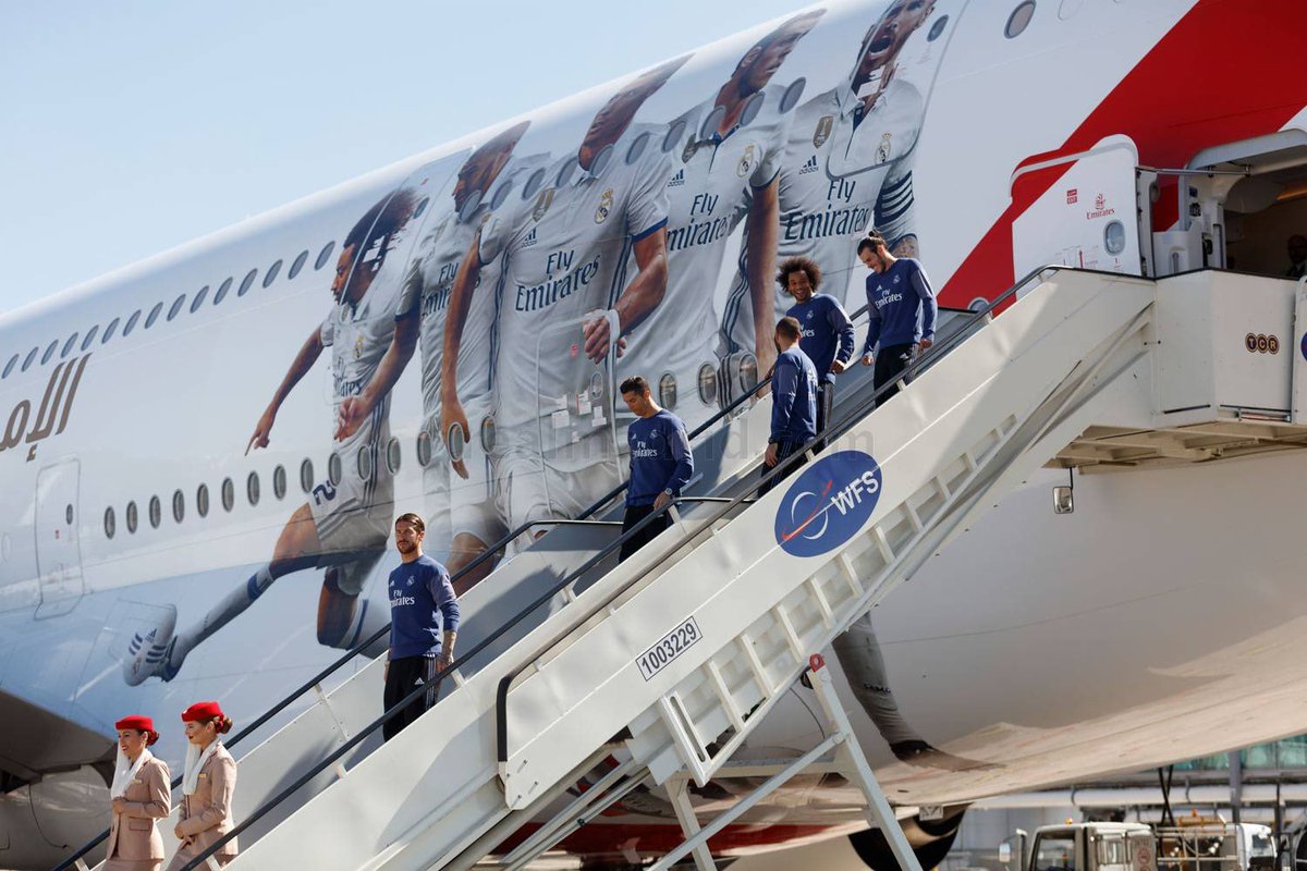 Pocong Real Madrid On Twitter Perkenalan Pesawat Fly Emirates