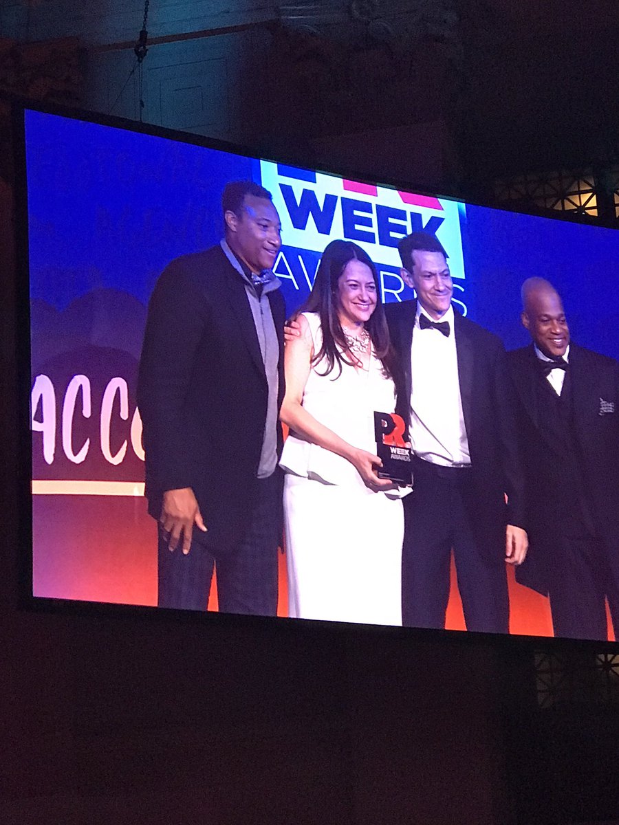 NatanEdelsburg's tweet photo. Congrats to @caminopr and @PPact on their #PRWeekUSAwards. #techstandswithplannedparenthood https://t.co/SgHi5E1v6u