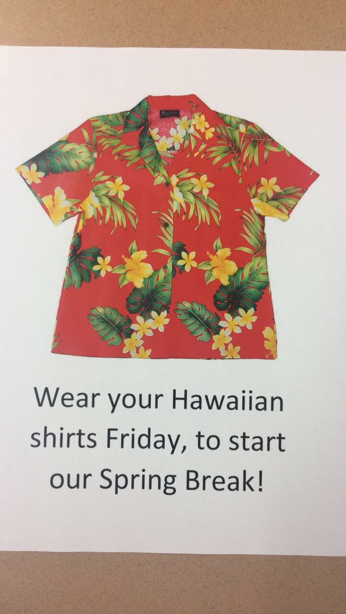 ecn_deca's tweet photo. Celebrate spring break starting this weekend by wearing some tropical colors tomorrow!!!🌺🌸🏝 https://t.co/23CeczRBhF