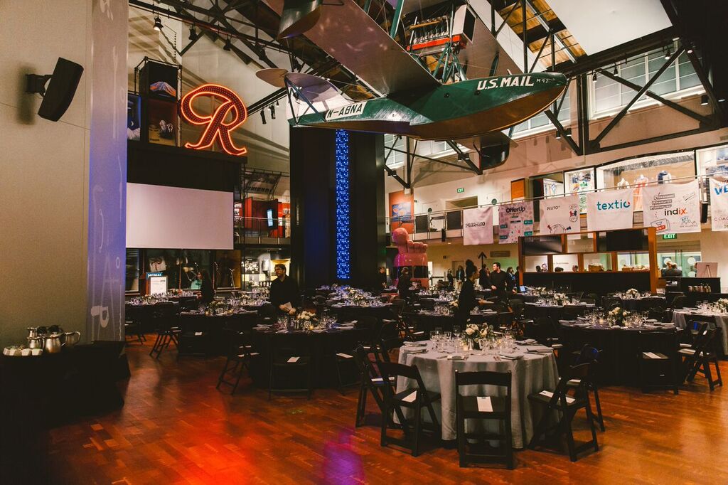 AESymposium's tweet photo. #TBT to the dinner at #AES2016. Register today for #AES2017 to experience Arctic inspired art, music, and cuisine: https://t.co/sZAujU5XYD https://t.co/qul93ezHV5
