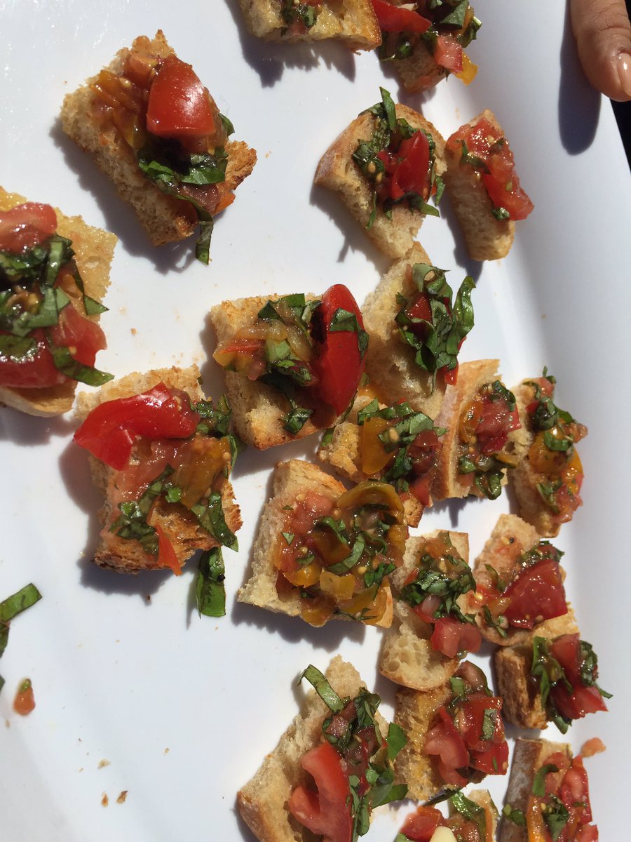 bnwps_celia's tweet photo. Mmmmm.... using tomatoes and basil from our garden we made bruschetta! https://t.co/mE10GyH9fZ
