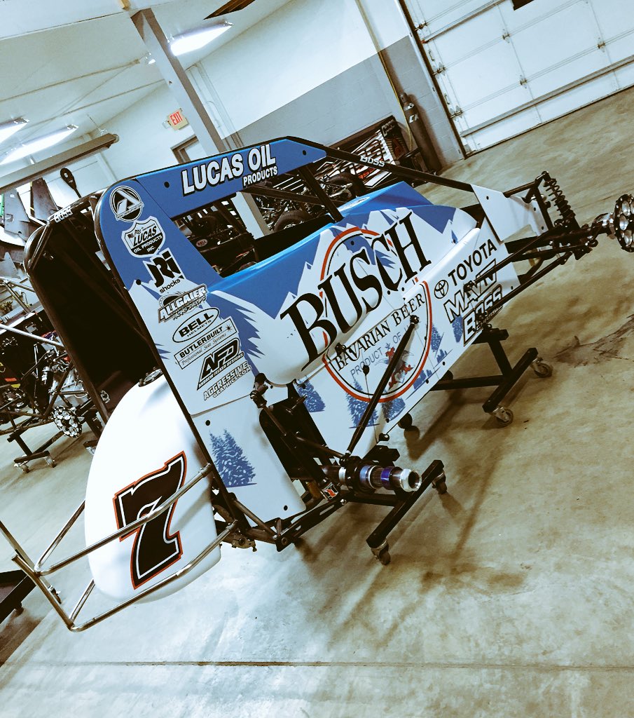 AudieBrown7's tweet photo. Well here she is. Busch is back! Thanks to @AFDesigns11a for the killer design #Cheryl https://t.co/9X9eP0CQzs