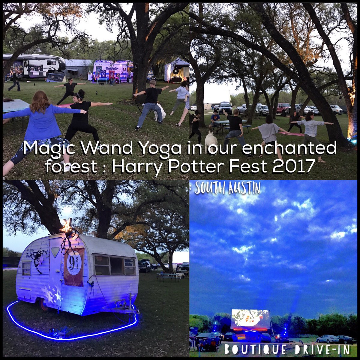 UrbanDrivein's tweet image. #bluestarlite #harrypotterfest