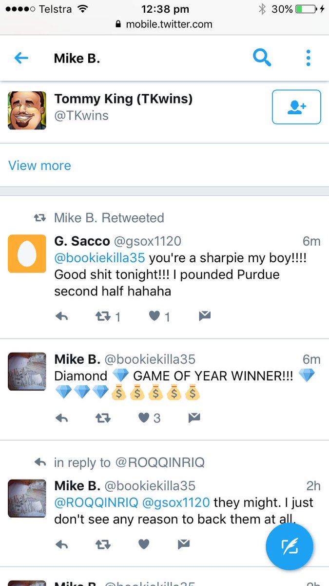 remy_rosta's tweet photo. @ROQQINRIQ Bookiekilla35 steals yet another GOY PLAY!! #fakecapper #fraud https://t.co/u9WspbpExR