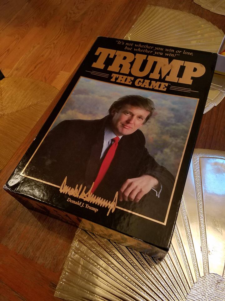 NotMyPrezGame's tweet photo. Pshhh @realDonaldTrump thinks his board game is better than ours. You wish #MakeBoardGamesGreatAgain #boardgames 

https://t.co/6zjjLxHhTk https://t.co/3ntsHbhbja