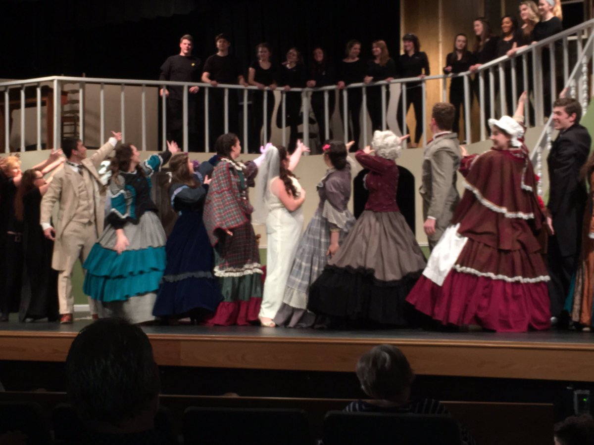 SteelePrincipal's tweet photo. It's official. VHS Performing Arts is the best around!!!  @VermilionSchool @VHSBandLeaders @VHSChoir1 #littlewomen #sailorpride https://t.co/HekfYFD3yW