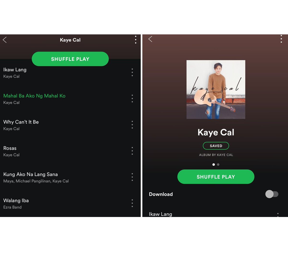 Lalaine_doodles's tweet photo. LOVE π@kaye_cal 's Album Available now on spotify πΒ
#KayeCalOnSpotify https://t.co/xinVtNe3hJ