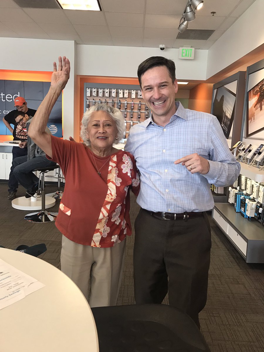 Spring_BrettB's tweet photo. The joys of visiting stores..meet Judy.  86 years young and a nation senior champion ball room dancer! https://t.co/MTcU4uLvFz