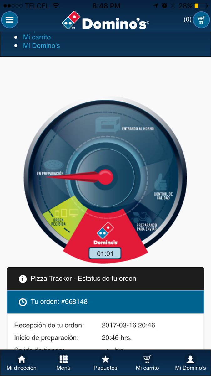 andreatrmn's tweet image. BEST. INVENTION. EVER. #pizzatracker @dominosmx