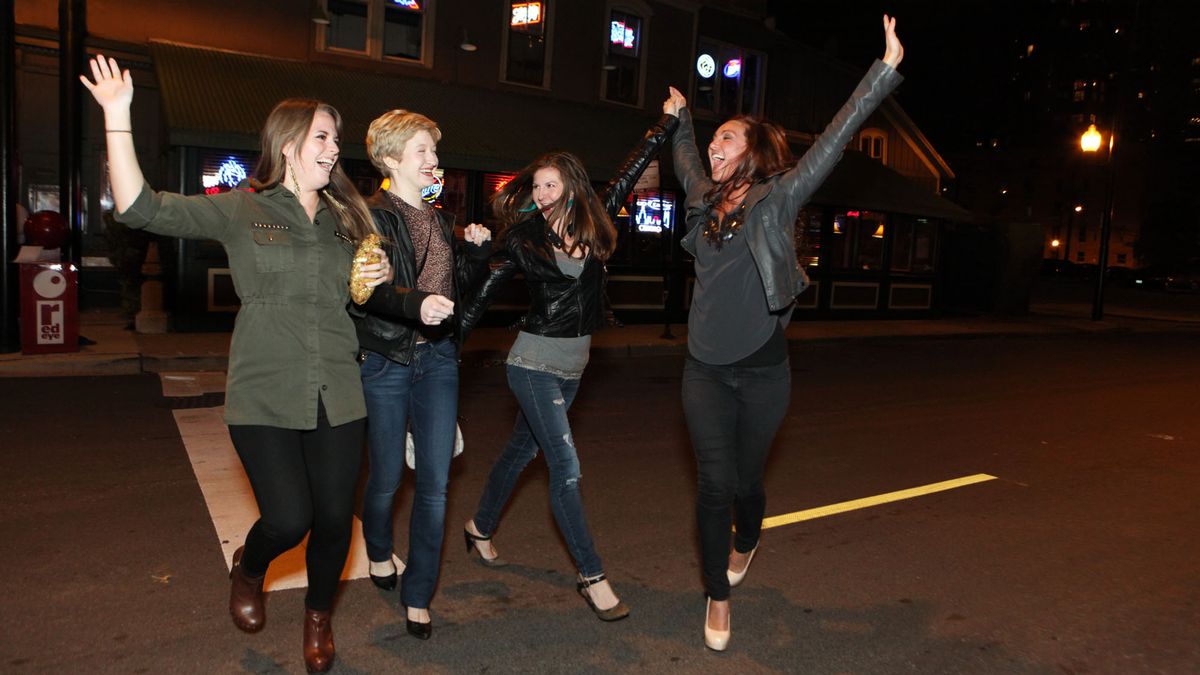 TheOnion's tweet photo. Drunk Women Find Their Run Across Busy Street Hilarious https://t.co/pnVumotXaD https://t.co/ihUKESQ3Pq