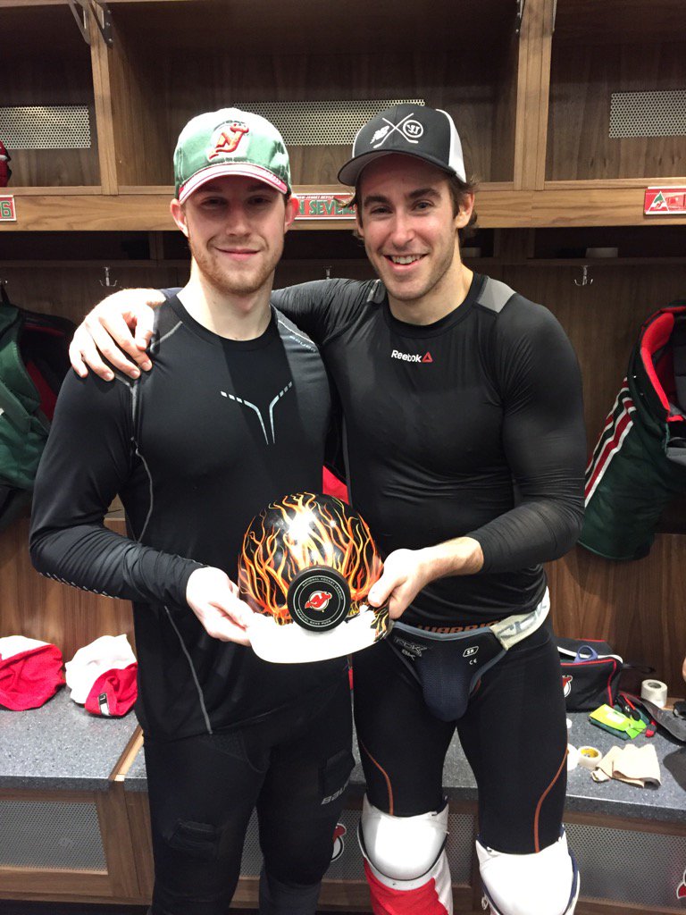 Awared by Ben Lovejoy, John Moore and Damon Severson share the Hard Hat. The 2 have been consistently solid all year!