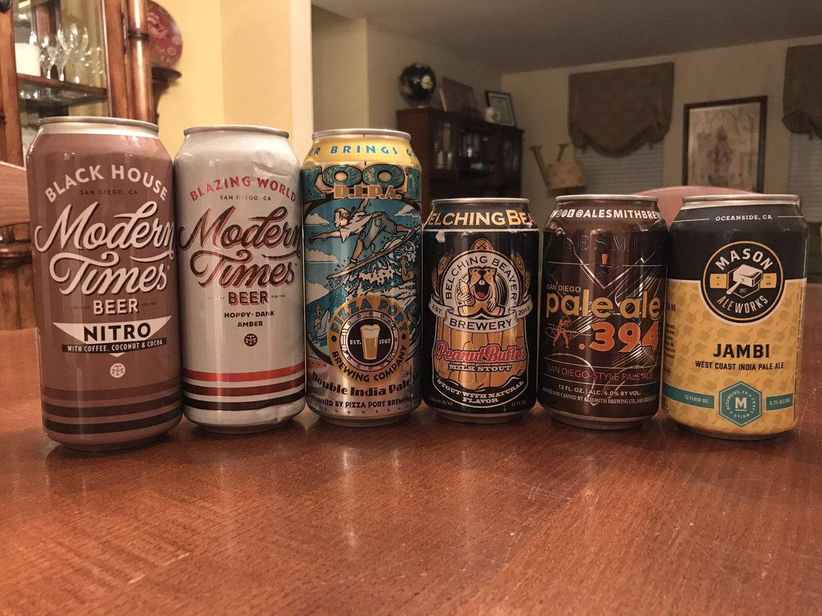 PintProject's tweet photo. California beer mail! https://t.co/C5vTB1dXGE