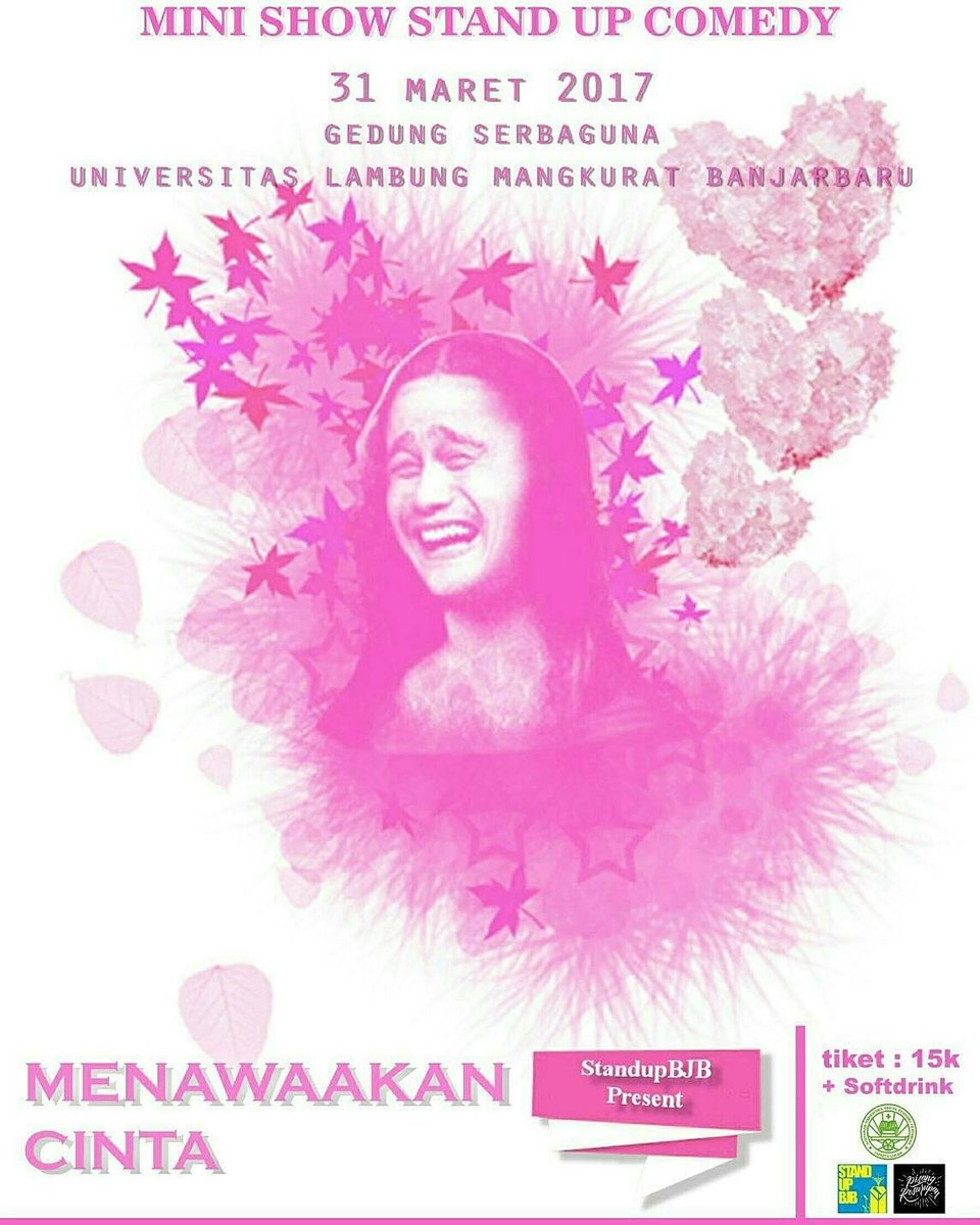 StandUpBJM's tweet image. Nah ini buat akhir bulan ini !!! Tiket terbatas cuma 15k+softdrink , grab it faaaassst