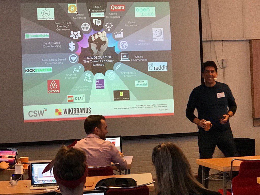 The Crowd Economy Defined - first session at <a href="/CrowdWeek/">Crowdsourcing Week</a> in Vuollerim <a href="/laplandvlm/">Lapland Vuollerim</a> <a href="/GroningLotta/">Lotta Groning</a>  <a href="/miljotweets/">Miljötweets</a>