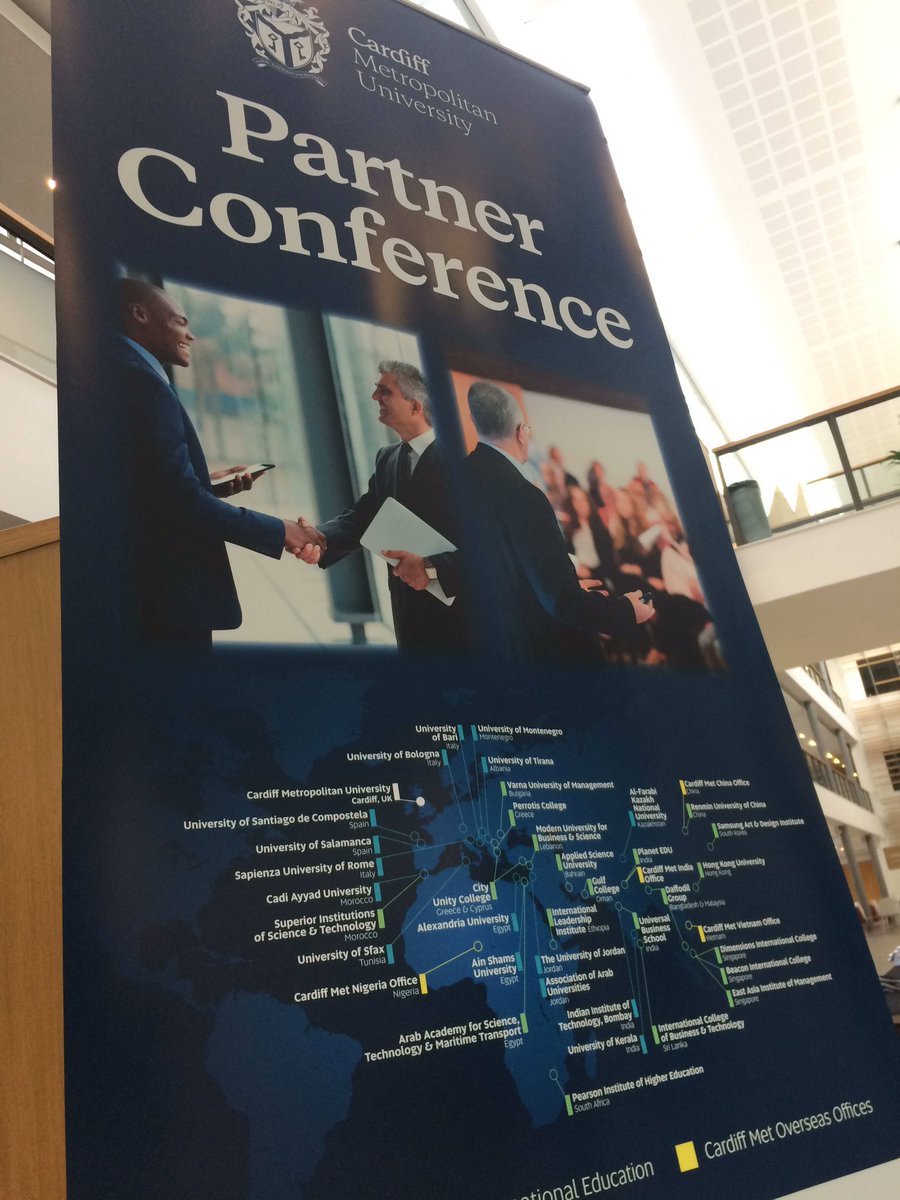CardiffMetIPO's tweet photo. Day 2 due to start soon for the 2017 annual Partner Conference #partnertraining https://t.co/toLSVEPuAu