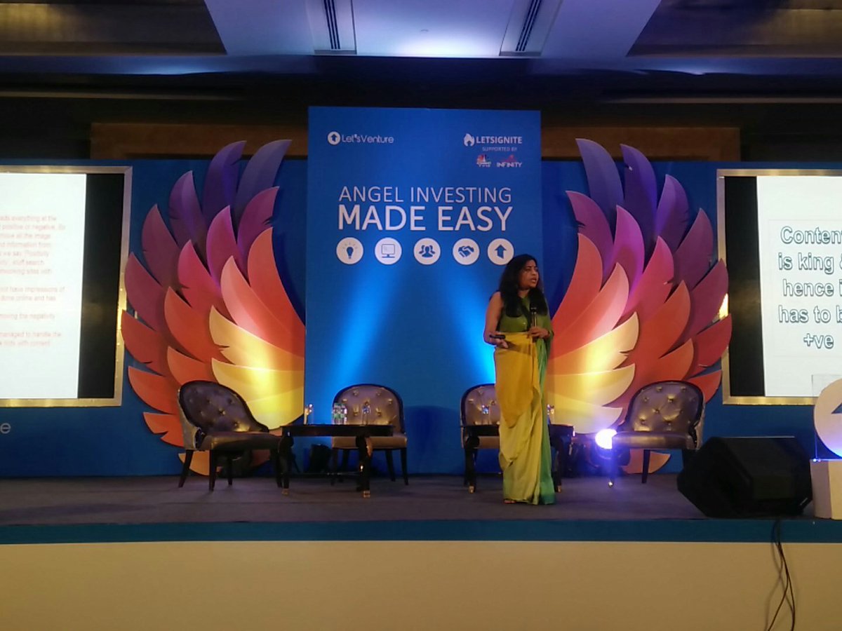 #investors are #brandcustodians of their #portfolio companies. Pick the right company,show growth &amp; exit.#shwethashalini  #angelinvestors