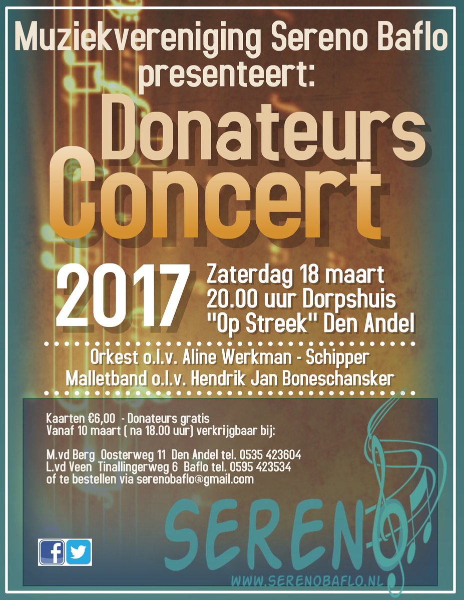 Drukte binnen de club! Nalevering potgrond, generale repetitie en morgen Donateursconcert!