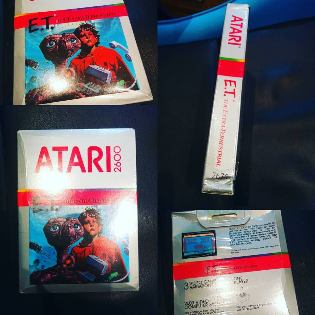 retrotechinfo's tweet photo. E.T: Extra – Terrestrial for Atari 2600 (Sealed). #et #etgame #etatari #atari260… https://t.co/TGmdYEyqiN https://t.co/Wwc4WUeD5X
