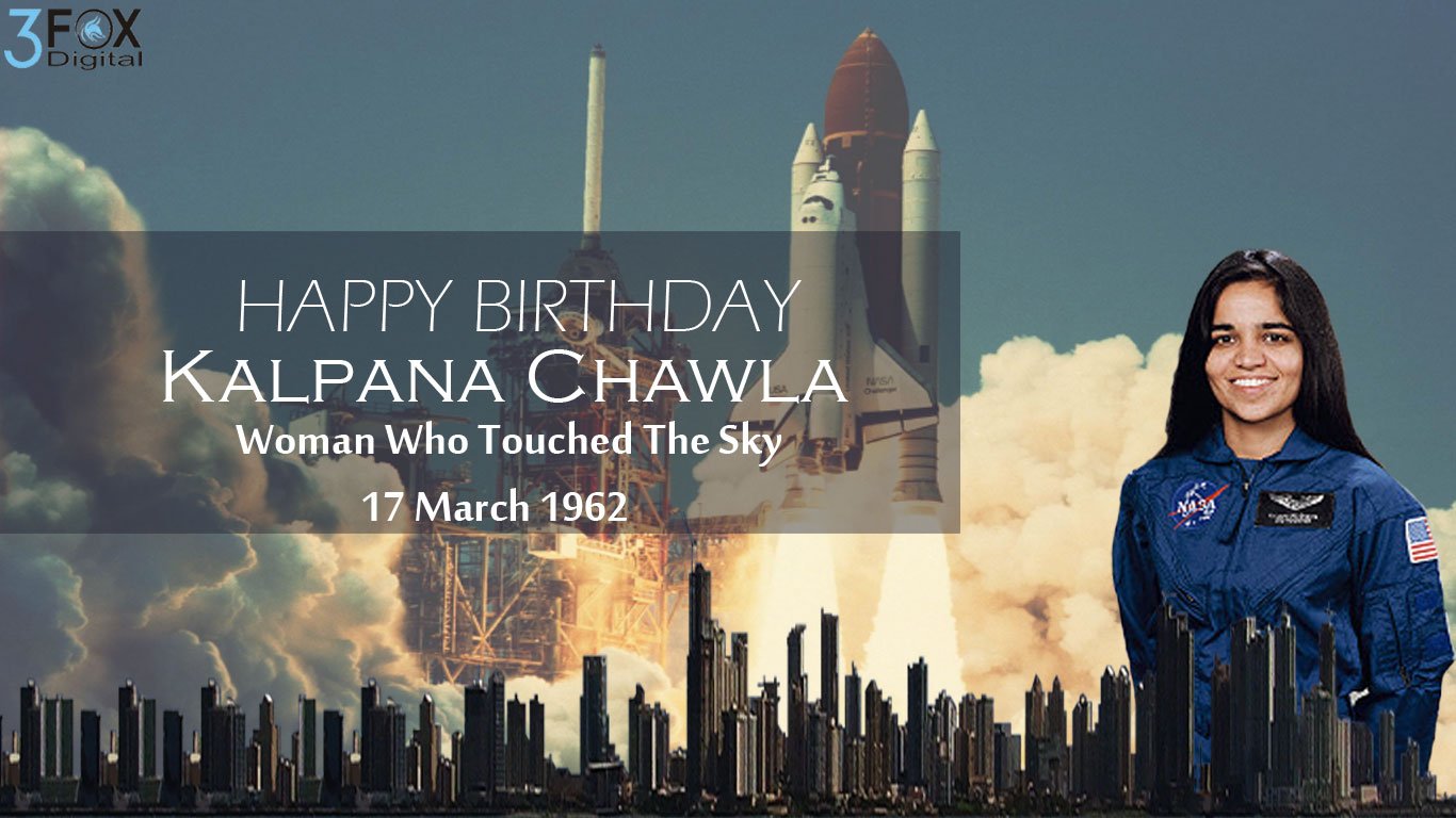 Happy Birthday Kalpana chawla.    