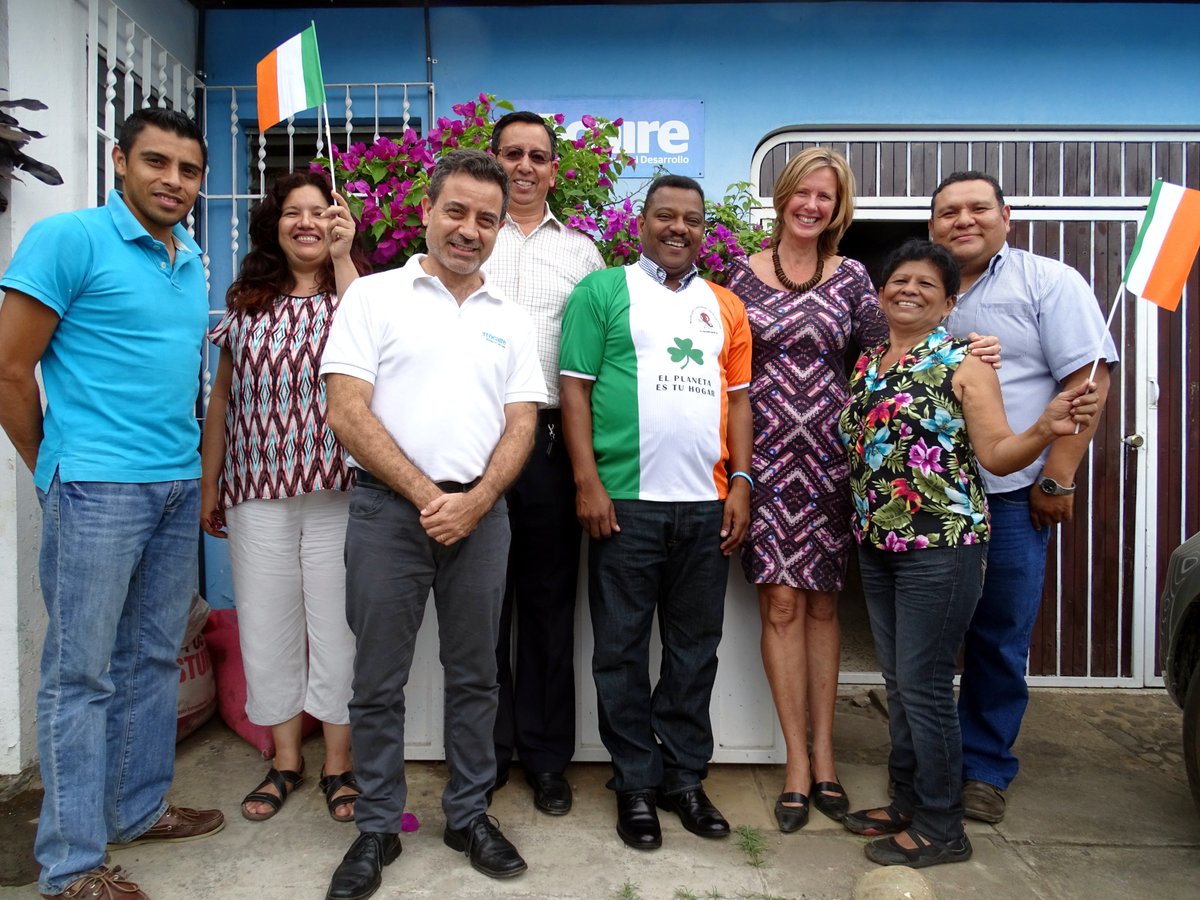 trocaire's tweet photo. Happy St. Patrick's Day from our team in Nicaragua and from our teams around the world #StPatricksDay https://t.co/DNtlc0Ng9M