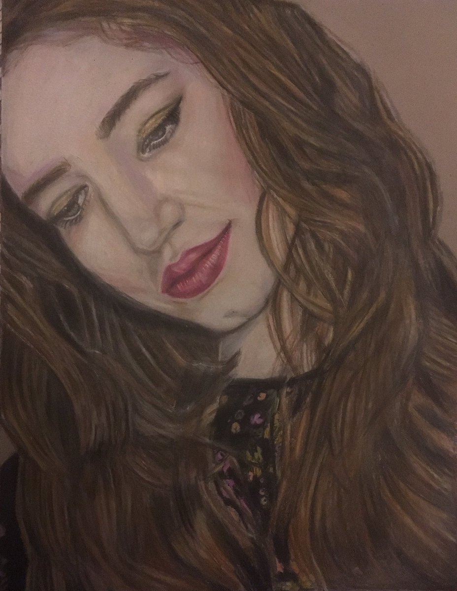 Finish selfportrait ✍🏻️ #drawing #selfportrait #tonedtan #prismacolor #coloredpencils #art #realism #emotinal #bullying #tb