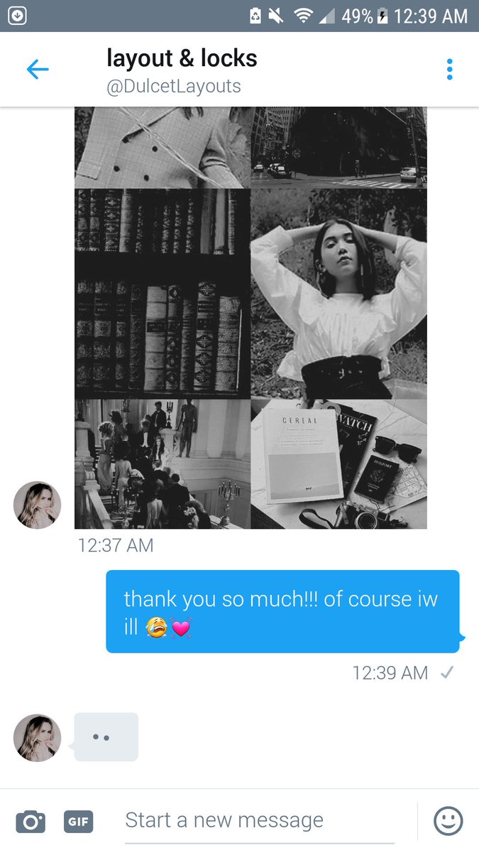 thank you so much for my layout and lockscreens @DulcetLayouts!!!💓💓