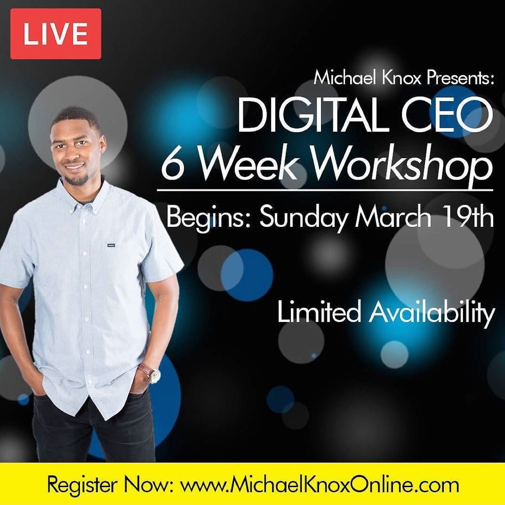 TheKnoxEffect's tweet photo. This Sunday March 19th I will be leading a small team of #entrepreneurs on a LIVE 6 week j… https://t.co/zqYUAP0z5e https://t.co/L4f3HtX7yG