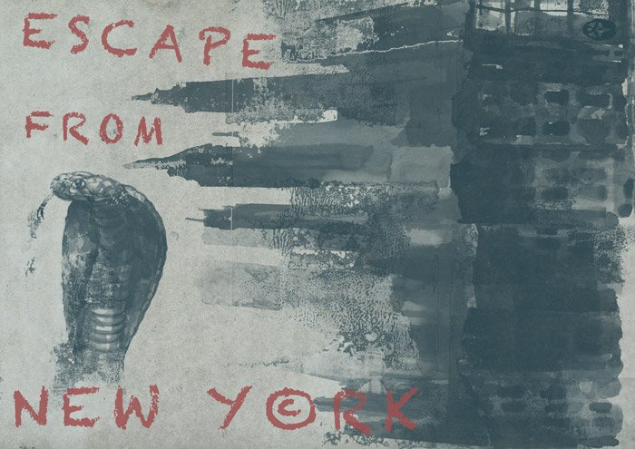 studiotstella's tweet image. My poster for “Escape from New York” - 1981 by #JohnCarpenter. #KurtRussell