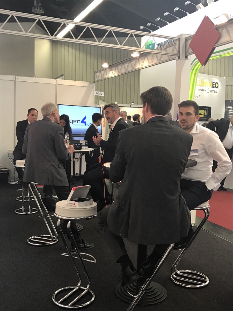 4DSystems's tweet photo. 4D Systems CEO and Business Development Manager being interviewed by the press during the Embedded world 2017.
#ew17 #love4D https://t.co/3QM4Zvpia1