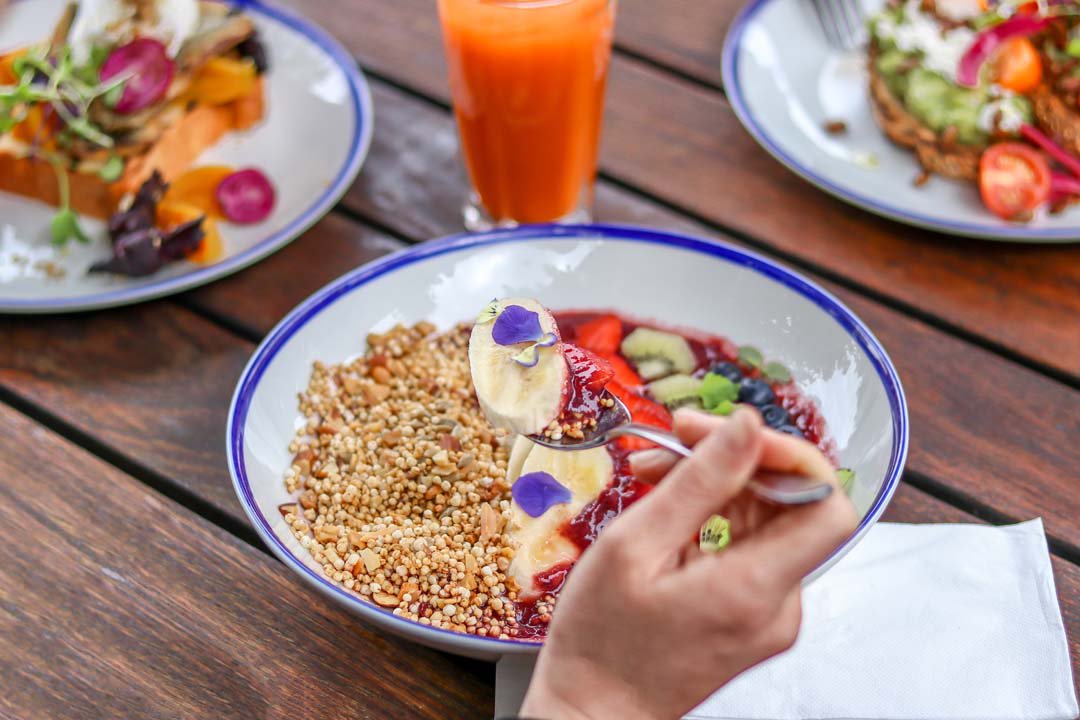 Riverlandbar's tweet photo. The weekend is here &amp; the forecast is brunch! https://t.co/A9PVPMpC7X