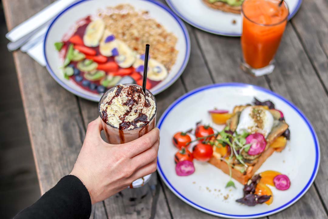 Riverlandbar's tweet photo. The weekend is here &amp; the forecast is brunch! https://t.co/A9PVPMpC7X