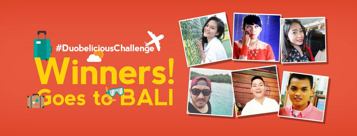 RegalMarieDuo's tweet photo. Congratulations! Para pemenang #duobeliciousChallenge, terima kasih juga yang sudah ikut berpartisipasi! Semoga next kamu yang beruntung! 😉 https://t.co/1Z3SxmHp7J