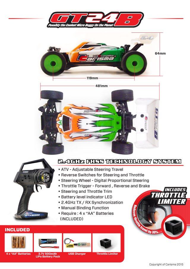 carisma_rc's tweet photo. The look of a 1/8th E-Buggy, but fits in the palm of your hand.

Available here: https://t.co/OfkfAd41IY

#LifeIsShort #DriveFast #CarismaRC https://t.co/M2hlAPx36m