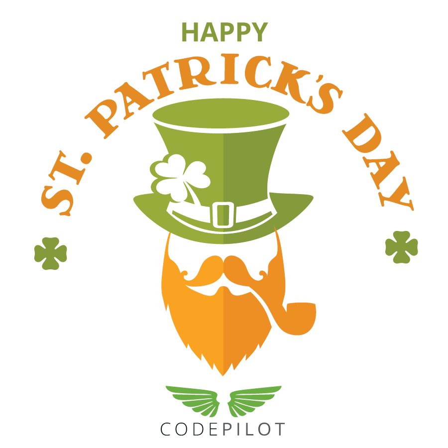 CodepilotZa's tweet image. Happy St Patrick's Day! #luckoftheirish #stpaddysday