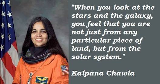 A very Happy Birthday to Kalpana Chawla 