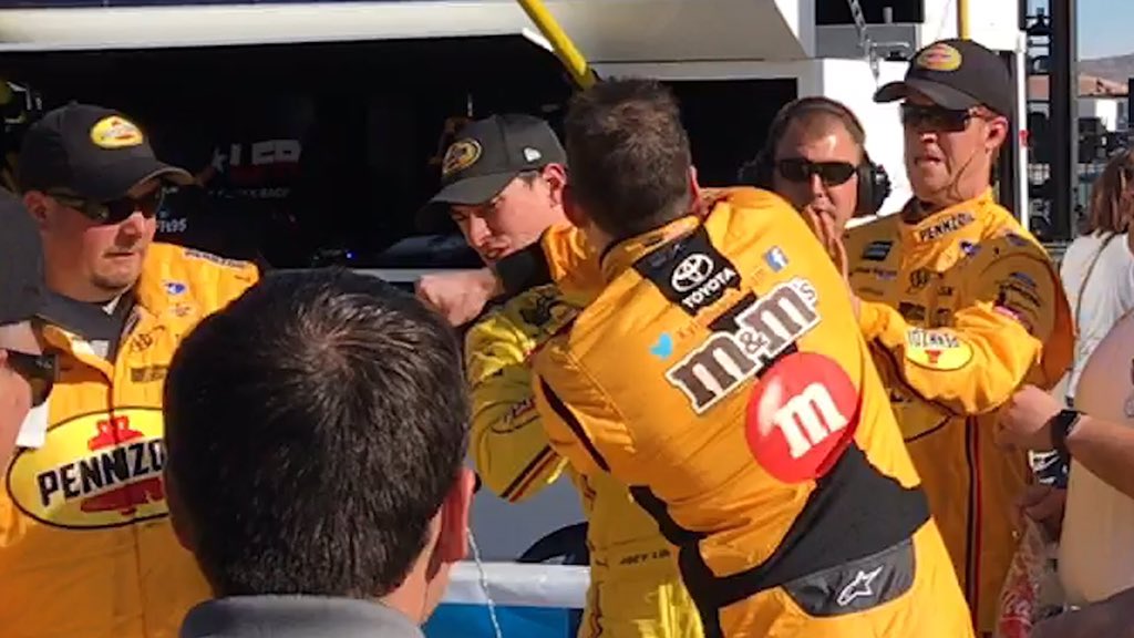 RipTomrip2000's tweet photo. @ToyotaRacing Coming off last weekend like....#kylebusch18 #NASCAR #LETSGO #GoEmmy https://t.co/qn28IAzDVw