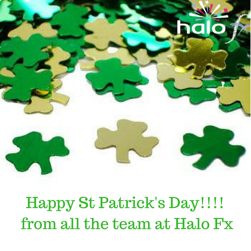 Halo_FX's tweet photo. Happy St Patrick's day! Hope you are celebrating with a Guinness! #stpatricksday #guinness #halofx https://t.co/i6cBR8JEJY https://t.co/5BIu1del0A
