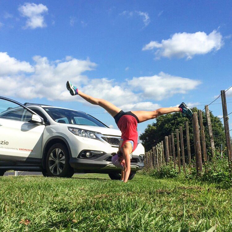 Stretching out after a walk up the hills <a href="/hondanz/">Mate Hondana</a> <a href="/HondaNewZealand/">Honda New Zealand</a>
