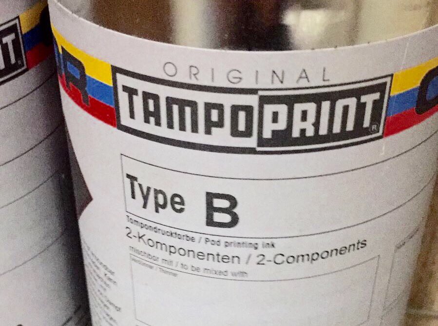 sgm_sl's tweet photo. La mejor tinta para el mejor agarre. #tampoprint #padprinting #ink https://t.co/5pUhrGrM2E