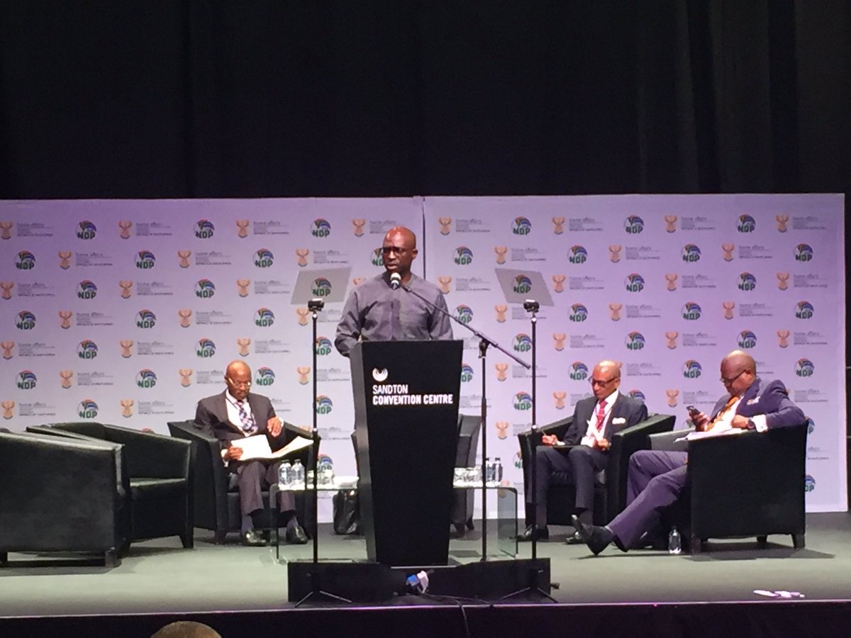 Delivering a keynote address at the #DHAmigrationconference this morning. Cc <a href="/HomeAffairsSA/">HomeAffairsSA 🇿🇦</a> <a href="/GovernmentZA/">South African Government</a>