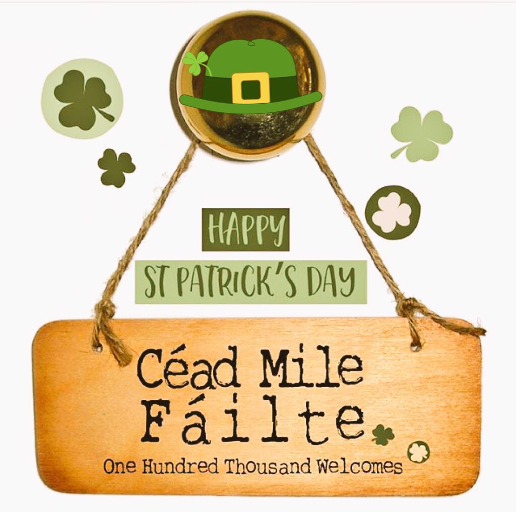 Happy St Patrick's Day everyone! #StPatricksDay