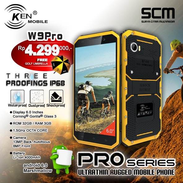 ayo lirik #SCMProduct Ken Mobile W9Pro ini di dealer dan toko HP terdekat :D
