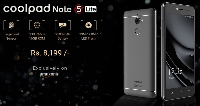 weprinker's tweet photo. #CoolpadNote5Lite: Rs 8199 Priced #Coolpad #Note5Lite with #4GVolte and 3GB RAM https://t.co/NANyJveb9r #android #Marshmellow #Amazon #Jio4G https://t.co/7o0Jg2772E